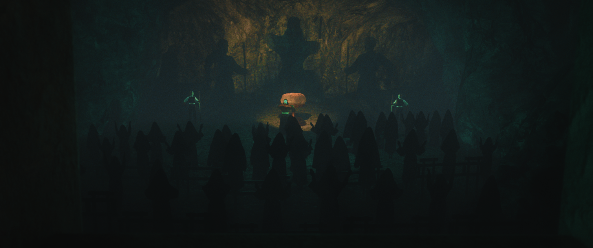 Enemy planet attack sequence – The Galactic Ghoul sci‑fi comedy still